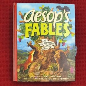 Little Simon, Aesop's Fables Pop-Up Book, NWOT-Store Display